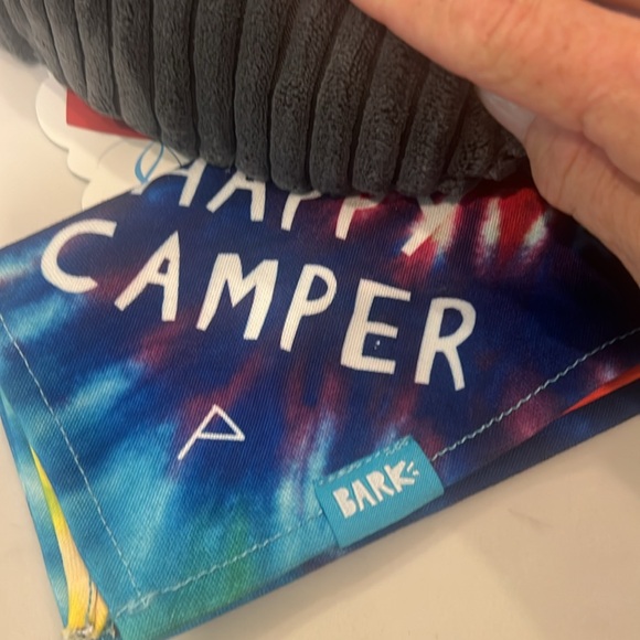 🆕 3/for $20 in a BUNDLE  Bark Box “ Bandana - Rama Flip flops” - Picture 11 of 17